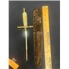 Image 2 : Vintage 10" Long Dagger w/ Unique Handle