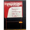 Image 1 : Vintage Coca Cola Bottle Rack Topper Sign 26 x 17"