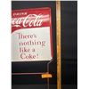 Image 2 : Vintage Coca Cola Bottle Rack Topper Sign 26 x 17"