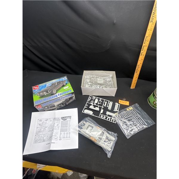 AMT Ertl 1967 Mustang Fast Back Model Looks Complete