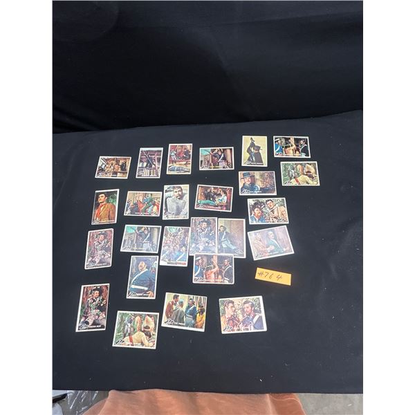 Lot of 25 1958 Topps Zoro Trading Cards