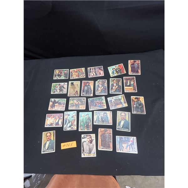 Lot of 25 1958 Topps Zoro Trading Cards