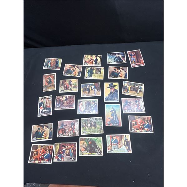 Lot of 25 1958 Topps Zoro Trading Cards