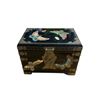 Image 1 : Vintage Asian Jewelry Chest w Drawers (14L" x 9W" x 10H")