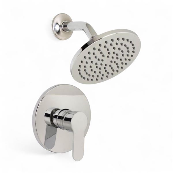 BNIB Huntington Brass Chrome In Wall Pressure Balance Shower Faucet P6181601