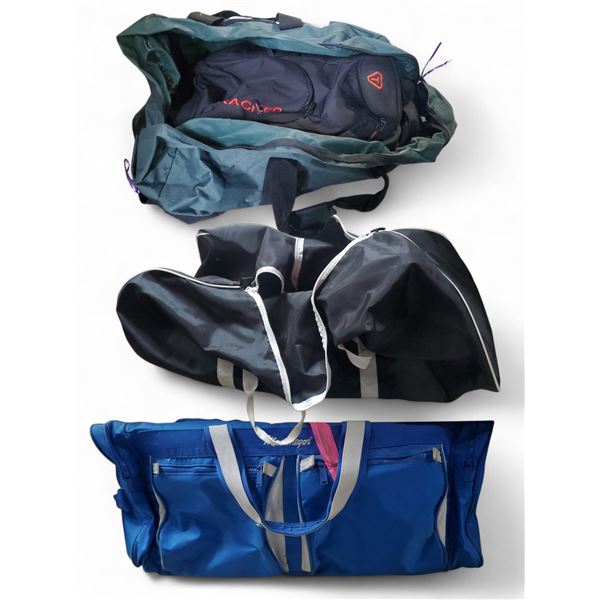 Lot of Assorted Duffel Bags