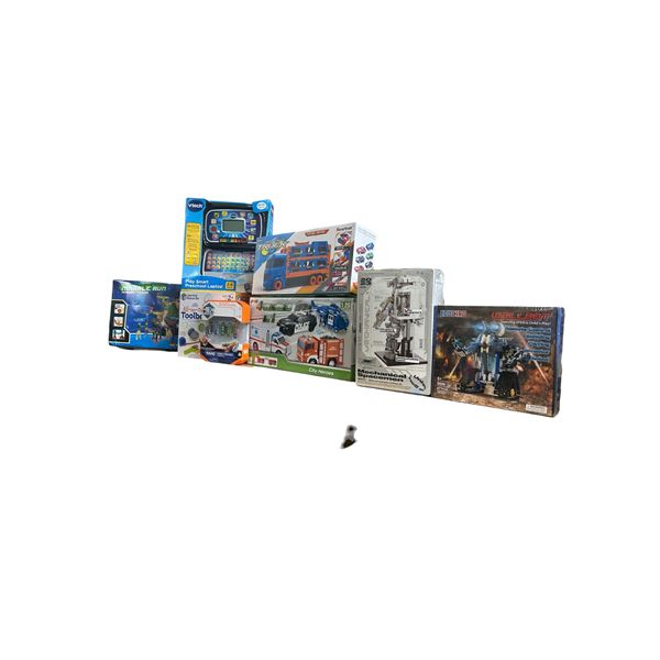 Lot of 8 Toys BNIB (Marble Run, Preschool Laptop, Figurines Etcâ€¦)