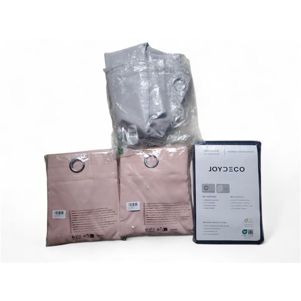 Lot of 4 New Curtains