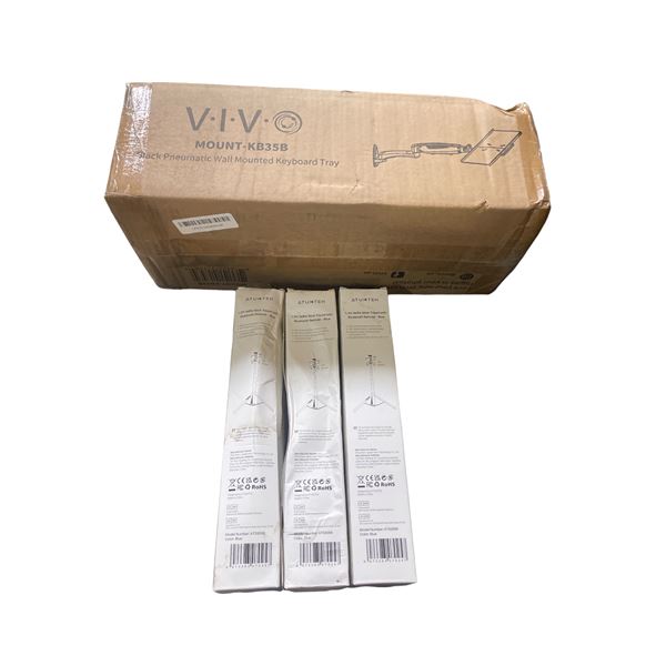 Assorted Lot of Selfie Sticks and Computer Mount