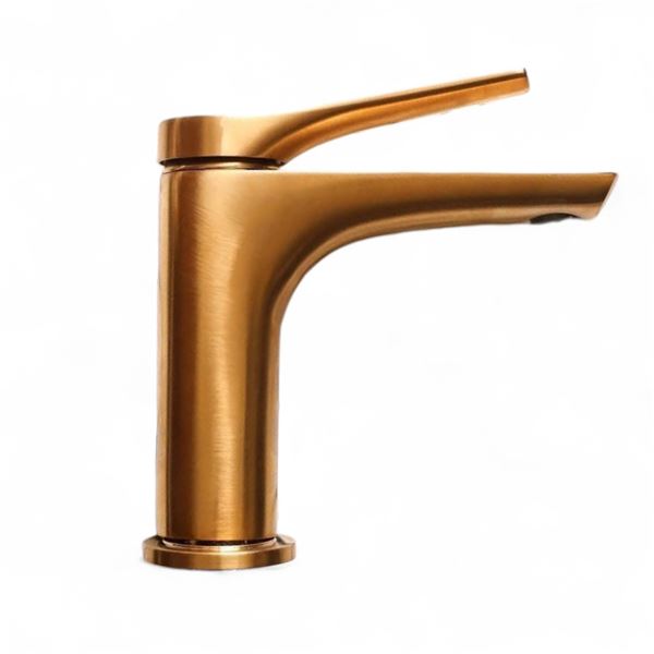 Lot of 2 BNIB Ollie Nickle Brushed Gold Rounded Faucets