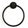 Image 1 : Lot of 5 BNIB Ollie Nickel Matte Black Towel Rings