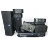 Image 1 : Lot of Assorted Desktop Speakers and Toshiba DVD Player