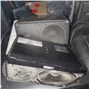 Image 6 : Lot of Assorted Desktop Speakers and Toshiba DVD Player