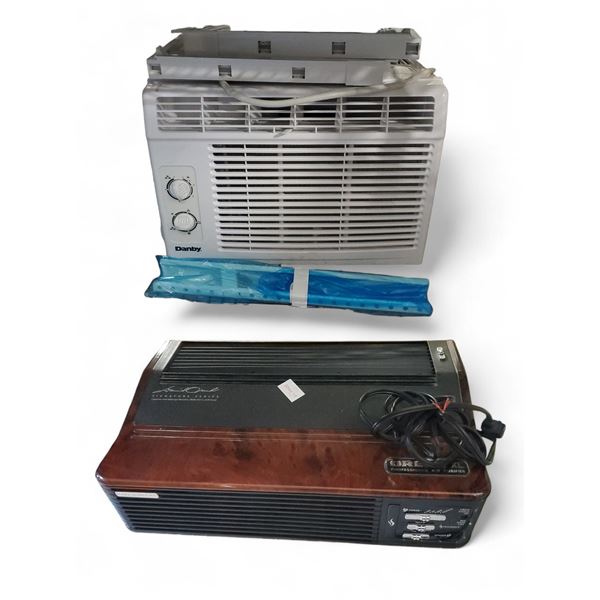 Lot of 2 (Oreck Air Purifier, Danby Window AC)