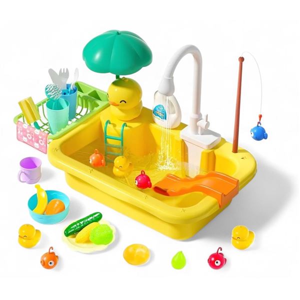 Lot of 2 BNIB Cute Stone Sink Fishing Toys