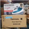 Image 2 : Lotof 2 New Power Irons (Black and Decker, Kenmore KKSI310D)