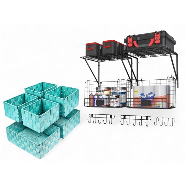 Lot of Assorted New Storage Accessories