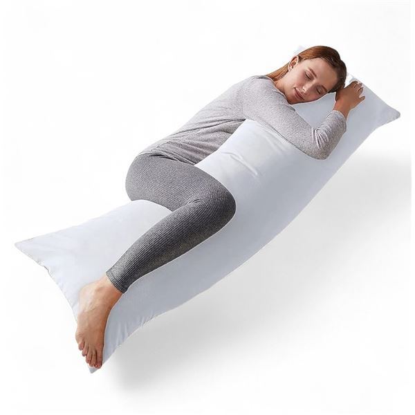 Lot of 4 BNIB White Body Pillows