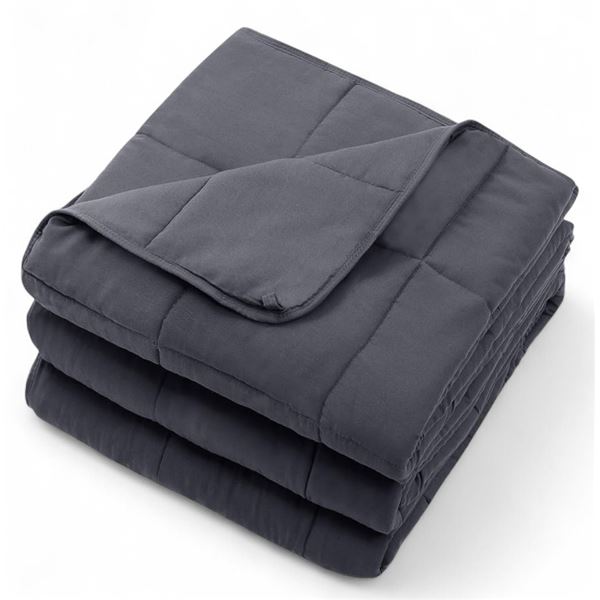 Lot of 3 BNIB Grey Weighted Throw Blankets