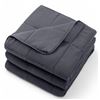 Image 2 : Lot of 3 BNIB Grey Weighted Throw Blankets