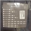 Image 3 : Lot of 3 BNIB Grey Weighted Throw Blankets