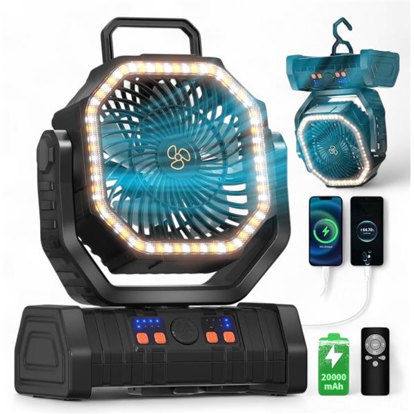 Lot of 2 BNIB Outdoor Fans