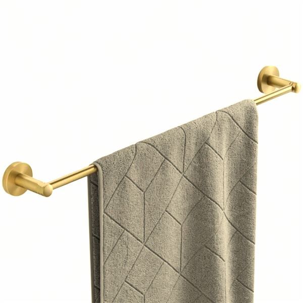 Lot of 6 BNIB Ollie Nickel Brushed Gold Towel Bars