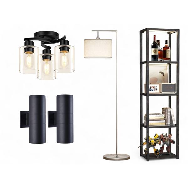 Lot of 4 BNIB (Lamps, Sconces, Lighting)