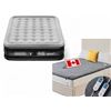 Image 1 : Comfort Air Mattress and Heated King Size Mattress Pad