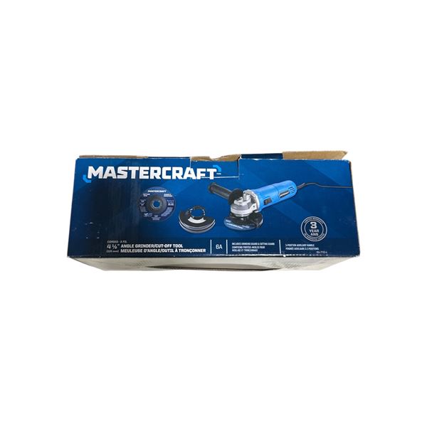 Mastercraft 4 1/2" Angle Grinder