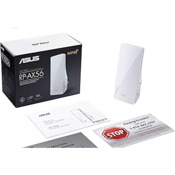 BNIB ASUS RP-AX56 Dual Band Wireless Repeater