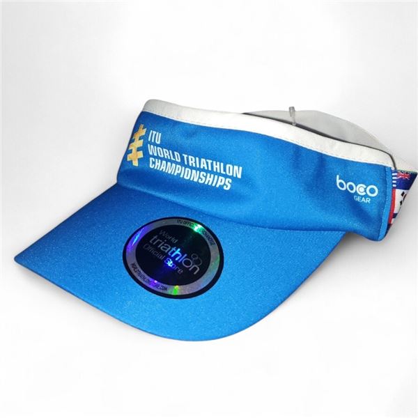 Large Group of New ITU Triathlon Hats 2019 Hats