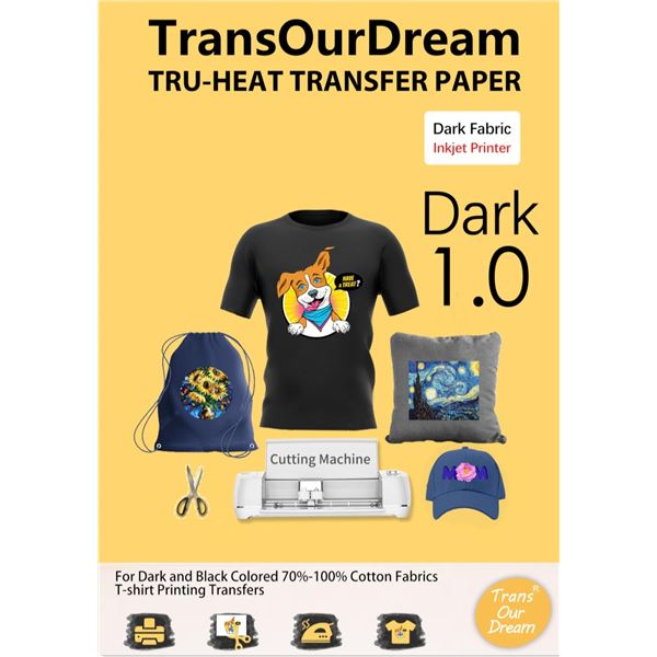 Group of 4x Tru-Heat Transfer Paper