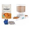 Image 1 : Group of Various Pet Supplies - BNIB Automatic Cat Feed, Sweet Potato Chews, Cat Teaser, Etc.