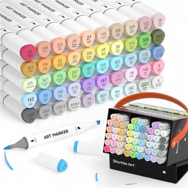 Group of 2x BNIB Shuttle Art Pastel Art Makers 51 Colours