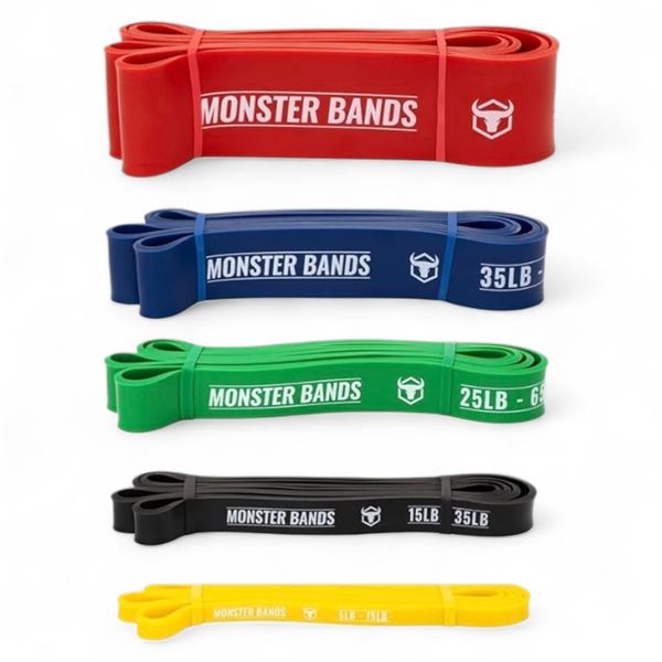 Large Group of Iron Bull Workout Bands