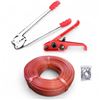 Image 1 : New Heavy Duty Steel Strapping Tool & Plastic Strapping Roll