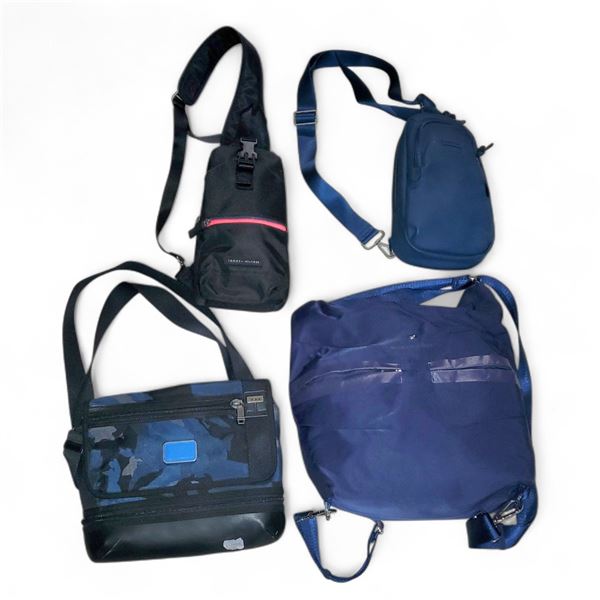 Lot of Assorted Bags - Tommy Hilfiger, Mandarina Duck, Tumi