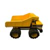 Image 3 : Pair of Tonka Pressed Steel Dump Truck Toys - Yellow Construction Vehicles