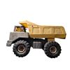 Image 1 : Large Tonka Pressed Steel Dump Truck - Yellow, Vintage Construction Toy