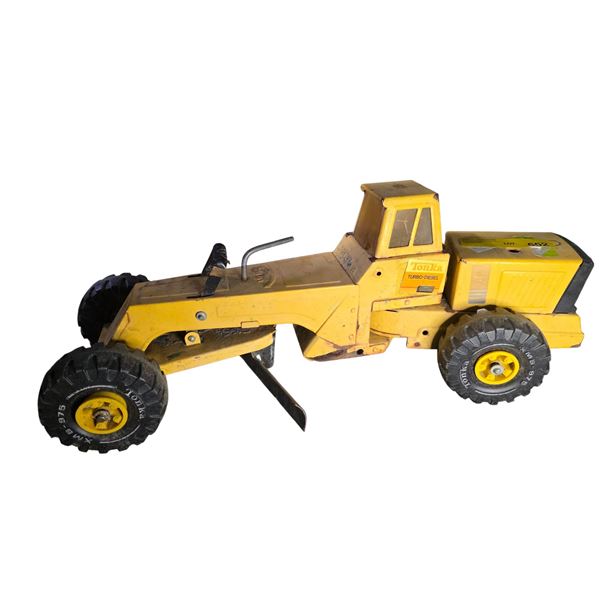 Tonka Turbo-Diesel Motor Grader - Vintage Construction Toy