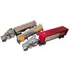 Image 1 : Group of Die-Cast Semi Truck and Trailer Lot Including Shell Tanker and Red Box Trailer