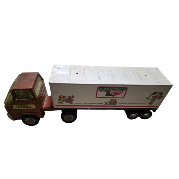 Tonka Semi Truck with Keebler Trailer - Vintage Toy Truck