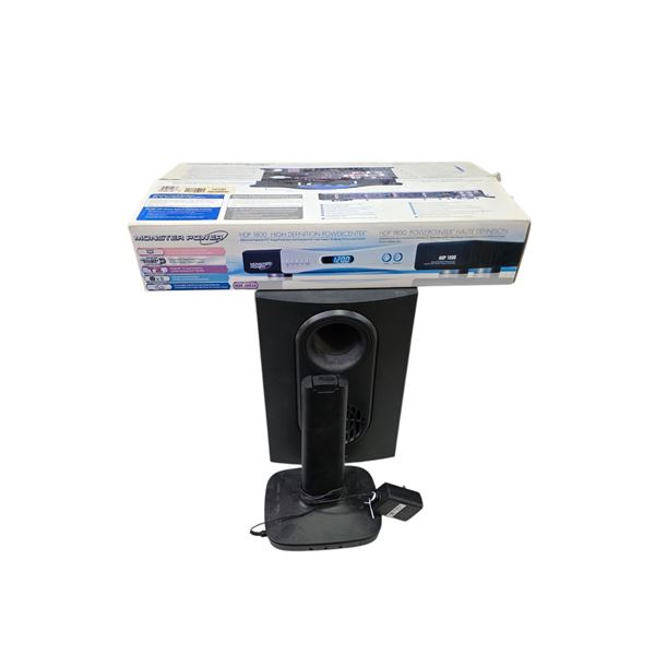 Pioneer Powered Subwoofer with Monster Power HDP 1800 PowerCenter and Electronics Accessories
