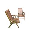Image 2 : Group of 2 Outdoor Wooden Folding Patio Chairs
