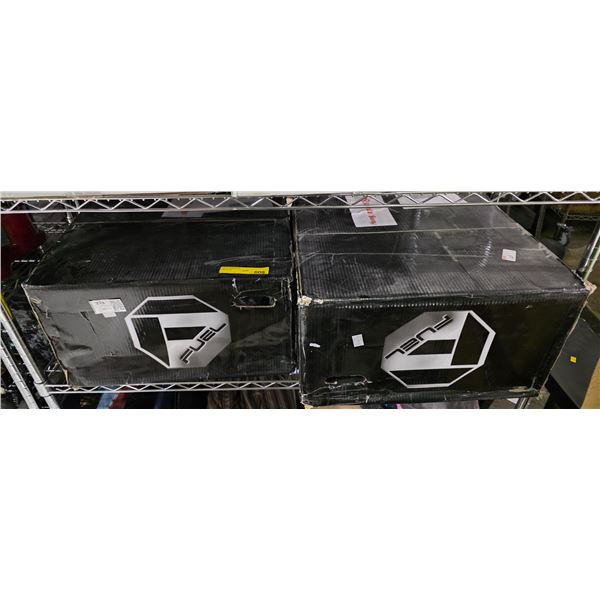 FUEL Off-Road â€œKranksâ€ Wheel Rim - 18x9 Black Milled Edge