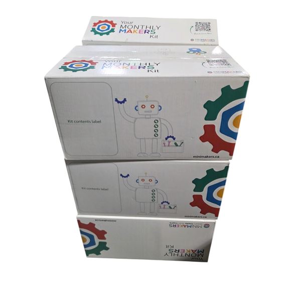 Group of 6x BNIB Monthly Makers Kits