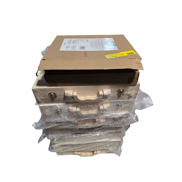 Group of Approx. 7 New Wood Makers Starter Tool Set & Amazonbasics Plastic 2 Pocket Folder