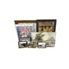 Image 1 : Assorted Framed Artwork & Prints Including Landscape Painting and Chagall Poster
