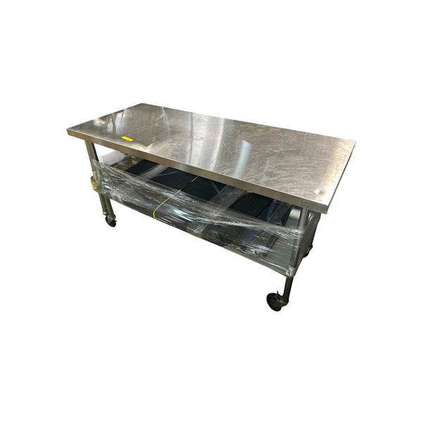 Restaurant Grade Stainless Steel Prep Table 6' L